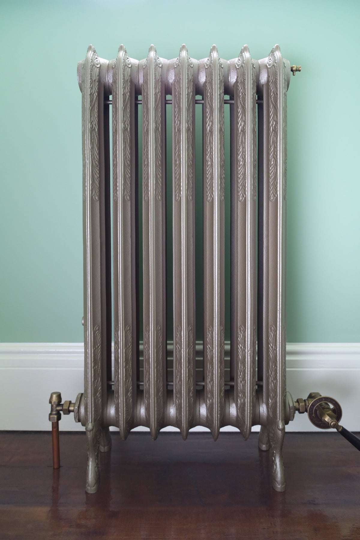 Antique ornate cast iron radiators for modern homes