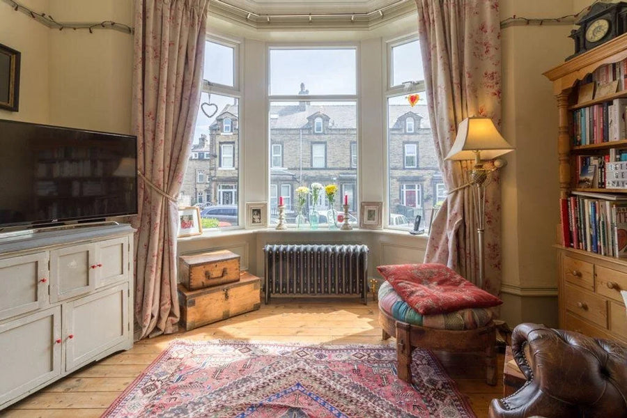 Bay Window Original Princess Cast Iron Radiator