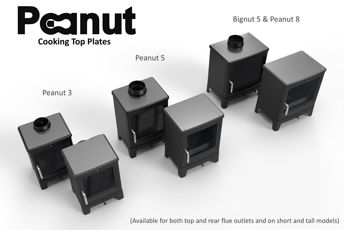 Peanut 3 Stainless Cook Plate