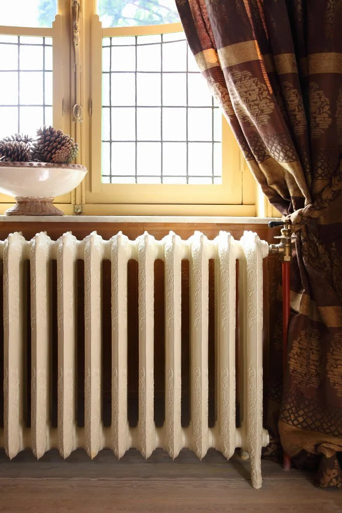 Reproduction 2 Column Rococo Cast Iron Radiator