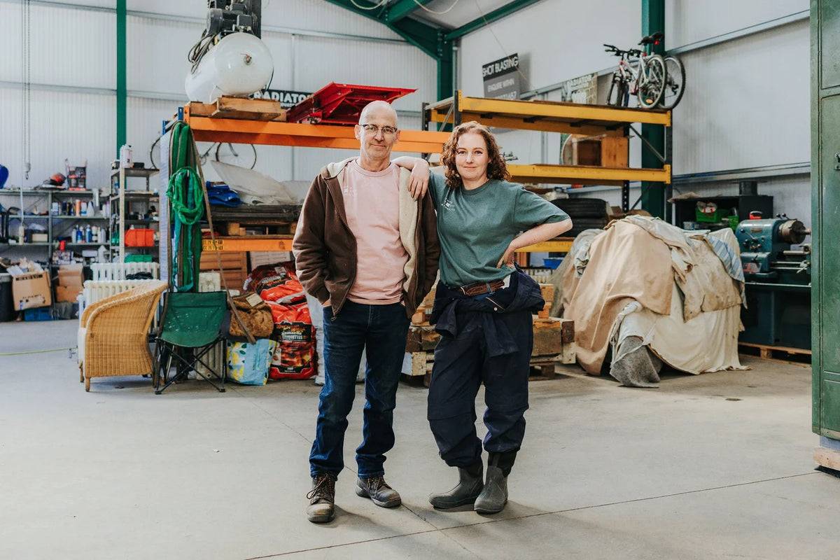 Cast iron radiator experts – Andrew & Fliss Whittingham
