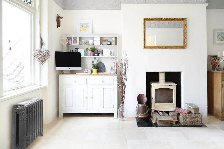 Contemporary Ornate Cast Iron Radiator