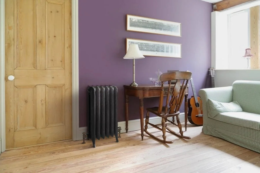 Ornate Two Column Cast Iron Radiator