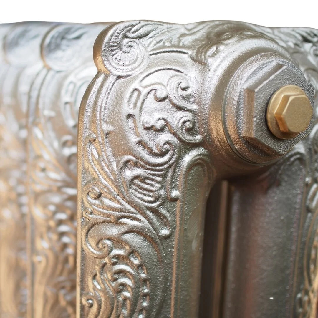 gold ornate radiator