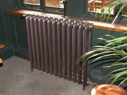 Large Renovated Princess Cast Iron Radiator