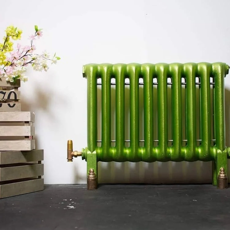 Bespoke colour cast iron radiator