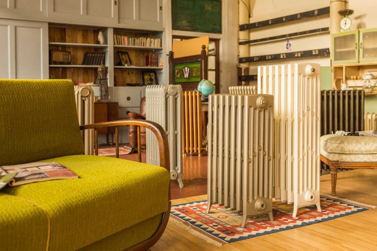 Showroom cast iron radiators